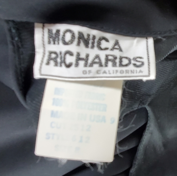 Vintage 80s blouson bodice dress Size 8 Chest 38 around - Picture 4 of 4